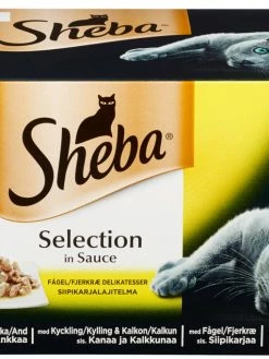 Sheba® Selection Fjærkre Delikatesser 8X85g