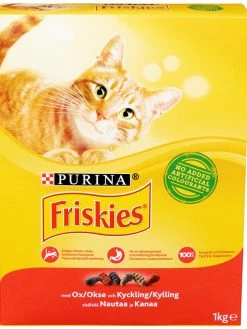 Purina Friskies Okse/Kylling/Lever 1kg