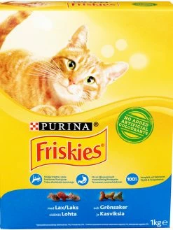 Purina Friskies Laks/Grønnsaker 1kg