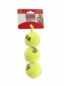 Kong Tennisball Gul 3pk M