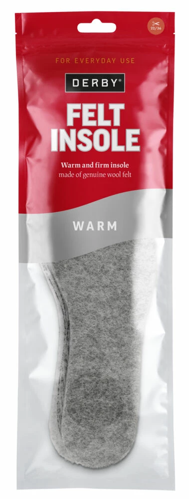 Derby Ullfilt Såle 2 Derby Ullfilt Såle