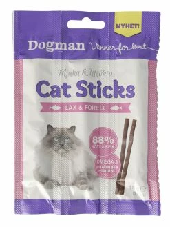 Dog Man Dogman Cat Sticks Laks/Ørret 3pk