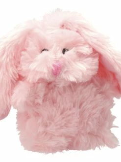 Dog Man Hundeleke Plysj Kanin Rosa 18cm