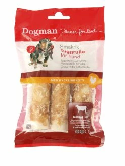Dog Man Tyggerull Kylling 3pk