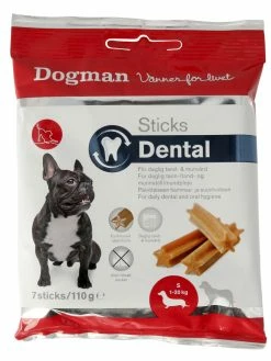 Dog Man Stick Dental S Pose