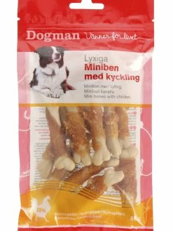 Dog Man Miniben Med Kylling 80g