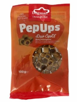 Dog Man Pep Ups Duo Spots 100g