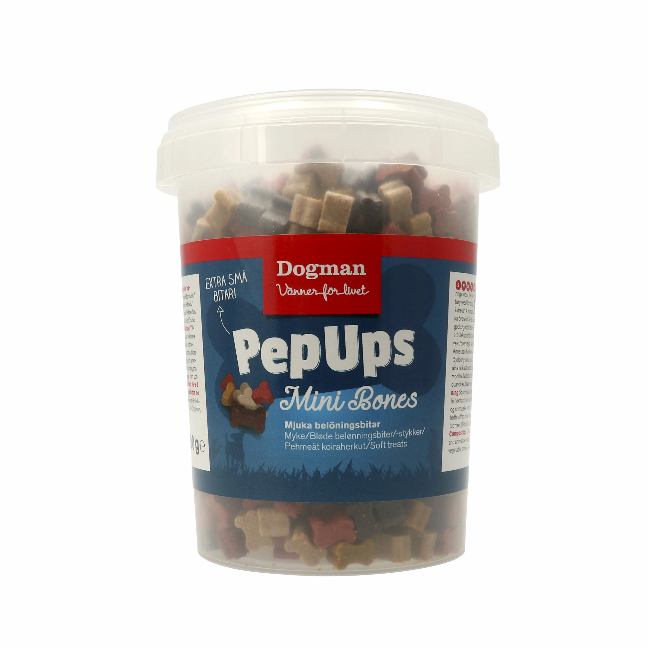 Dog Man Pep Ups Mini Bones 450g 3 Dog Man Pep Ups Mini Bones 450g