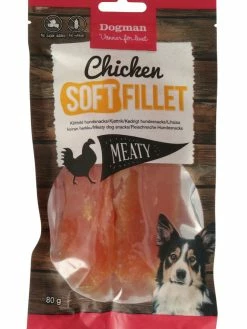 Dog Man Chicken Soft Fillets 80g