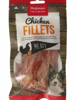 Dog Man Chicken Fillets 80g