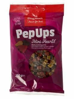 Dog Man Pep Ups Mini Hearts 100