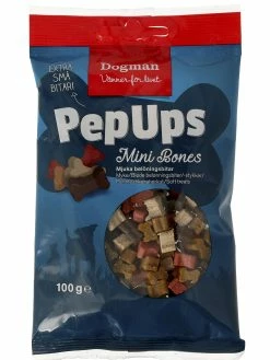 Dog Man Pep Ups Mini Bones 100g