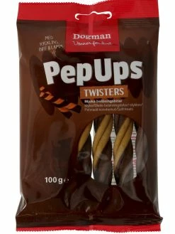 Dog Man Pep Ups Twisters 100g