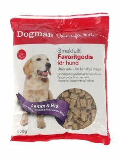 Dog Man Favoritgodis Lam & Ris 800g