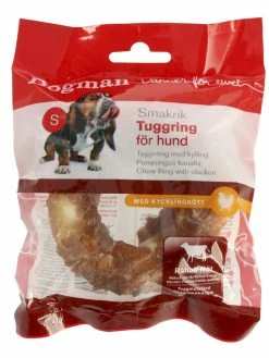 Dog Man Tyggering Med Kylling 1pk