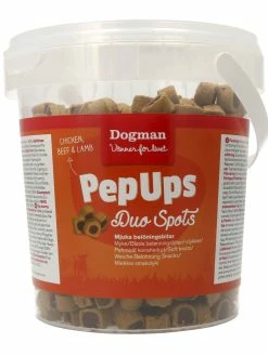 Dog Man Pep Ups Duo Spots 500g