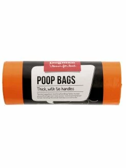 Dog Man Hundepose Med Håndtak Oransje 50stk