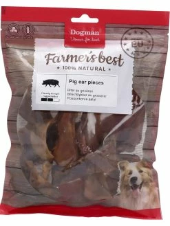 Dog Man Pig Ear Pieces 250g