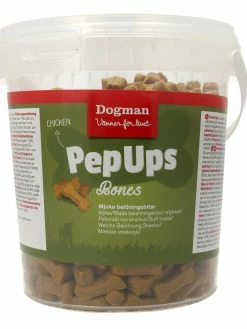 Dog Man Pep Ups Bones 500g