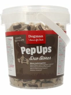 Dog Man Pep Ups Duo Bones 500g