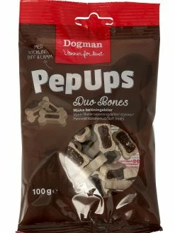 Dog Man Pep Ups Duo Bones 100g