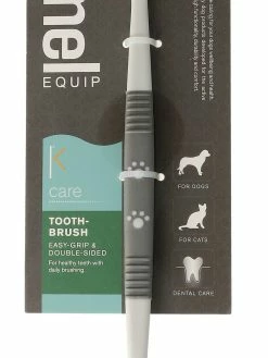 Dog Man Dobbeltsidig Tannbørste Grå
