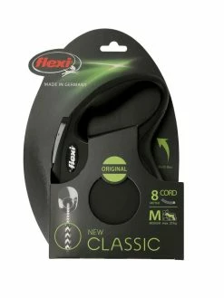 Flexi Bånd New Classic Svart 8m M