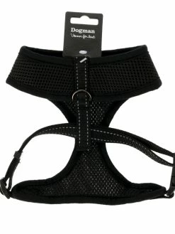 Dog Man Meshsele Iris Svart XS