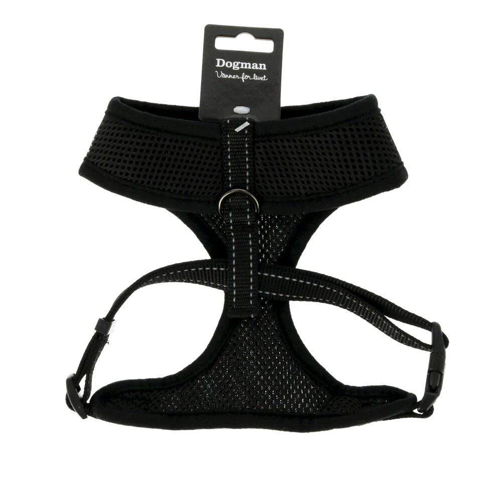 Dog Man Meshsele Iris Svart XS 3 Dog Man Meshsele Iris Svart XS