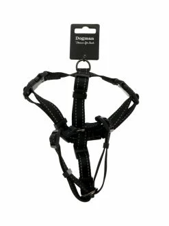 Dog Man H-Sele Iris Svart 15mm